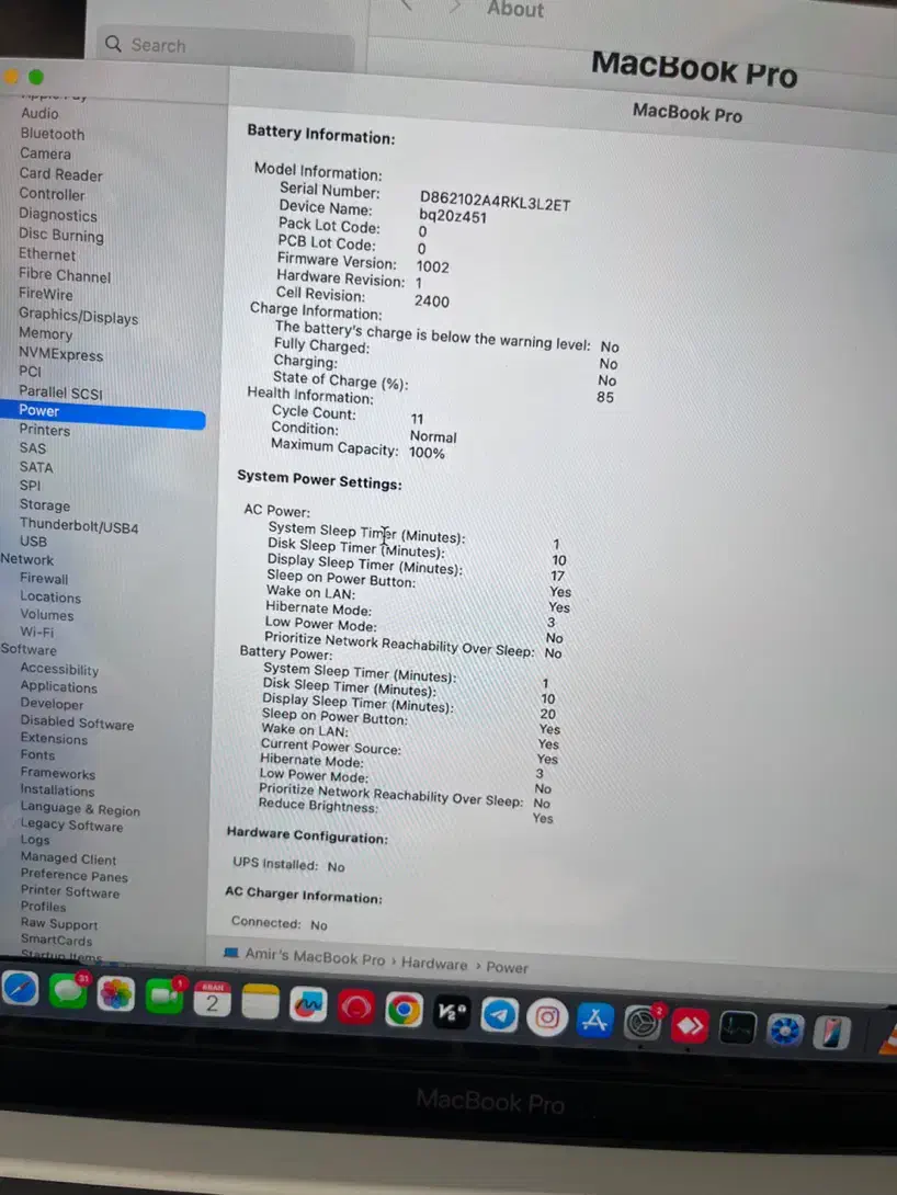 Macbook pro M1|رایانه همراه|تهران, سعادتآباد|دیوار