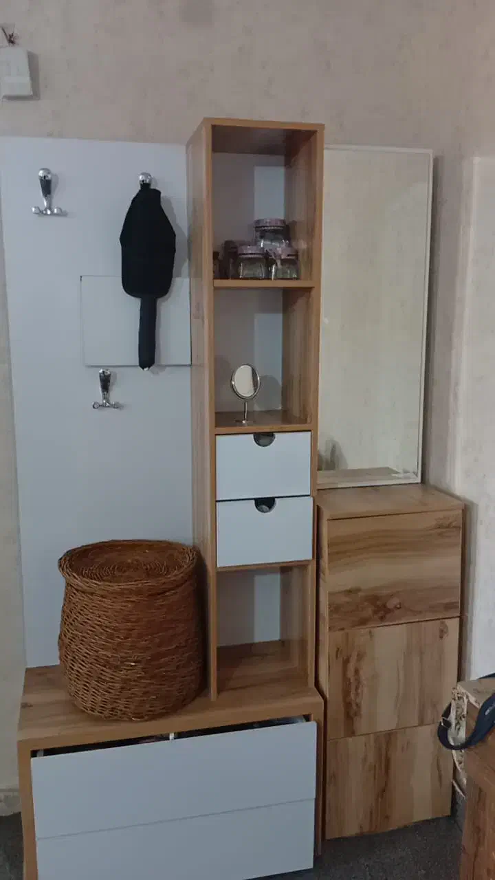 جاکفشی|جاکفشی، کمد، دراور|قم, شهر قائم|دیوار