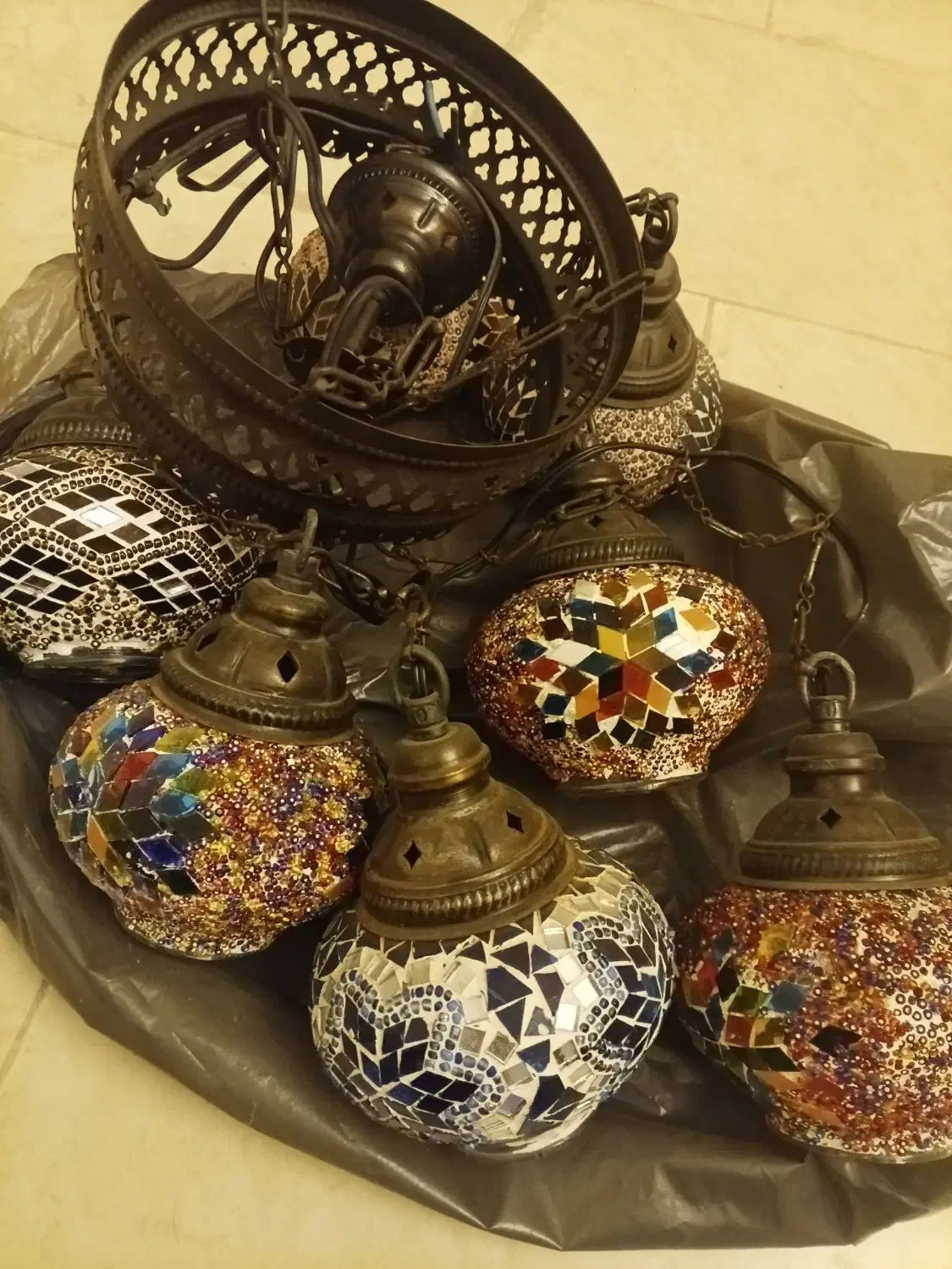 لوستر ترک|لوستر و چراغ آویز|تهران, سجاد|دیوار
