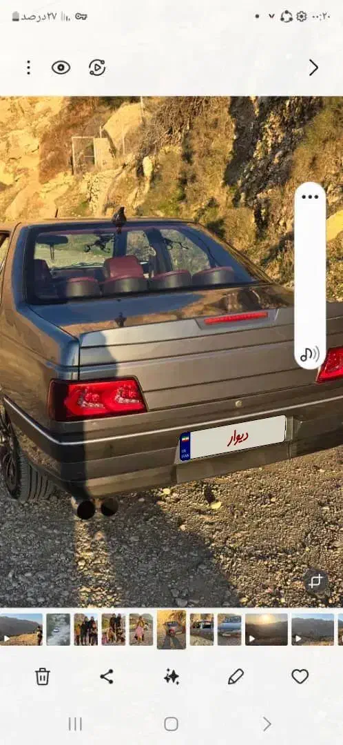 پژو 405 استثنایی در حد خشک|خودرو سواری و وانت|بهبهان, |دیوار