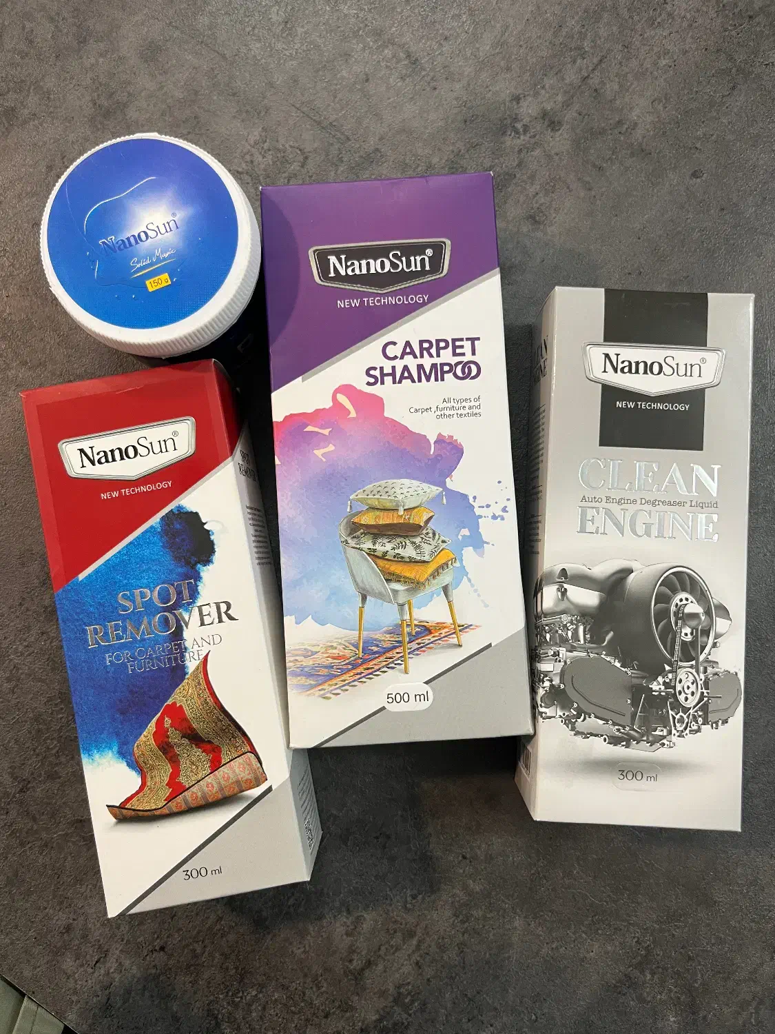 نمایندگی چربی زدا لکه بر فرش و مبلمان سالیدمجیک|مواد شوینده و دستمال کاغذی|مشهد, هنرور|دیوار