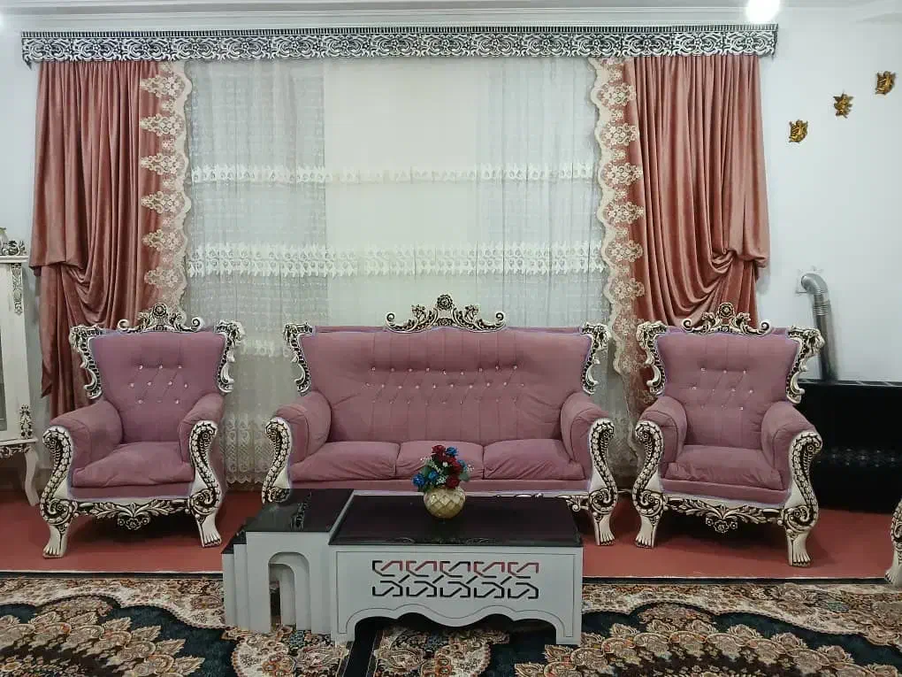 پرده شال وکتیبه|پرده، رانر، رومیزی|نهاوند, |دیوار