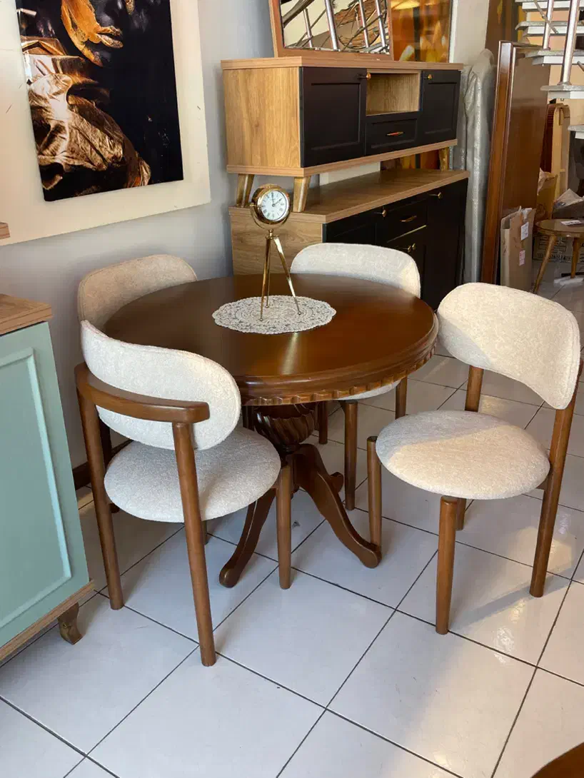 صندلی میزنهارخوری میز نهار خوری ۴نفره(دکوچوب)اقساط|میز و صندلی غذاخوری|تبریز, |دیوار