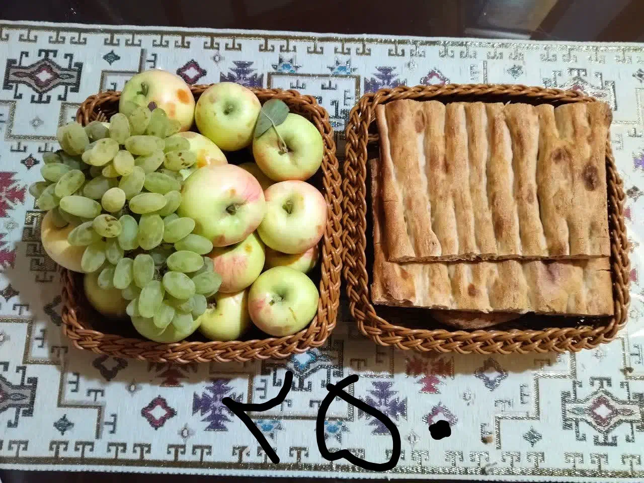سبد حصیری|صنایع دستی و سایر لوازم تزئینی|سبزوار, طبرسی (جعفرآباد)|دیوار