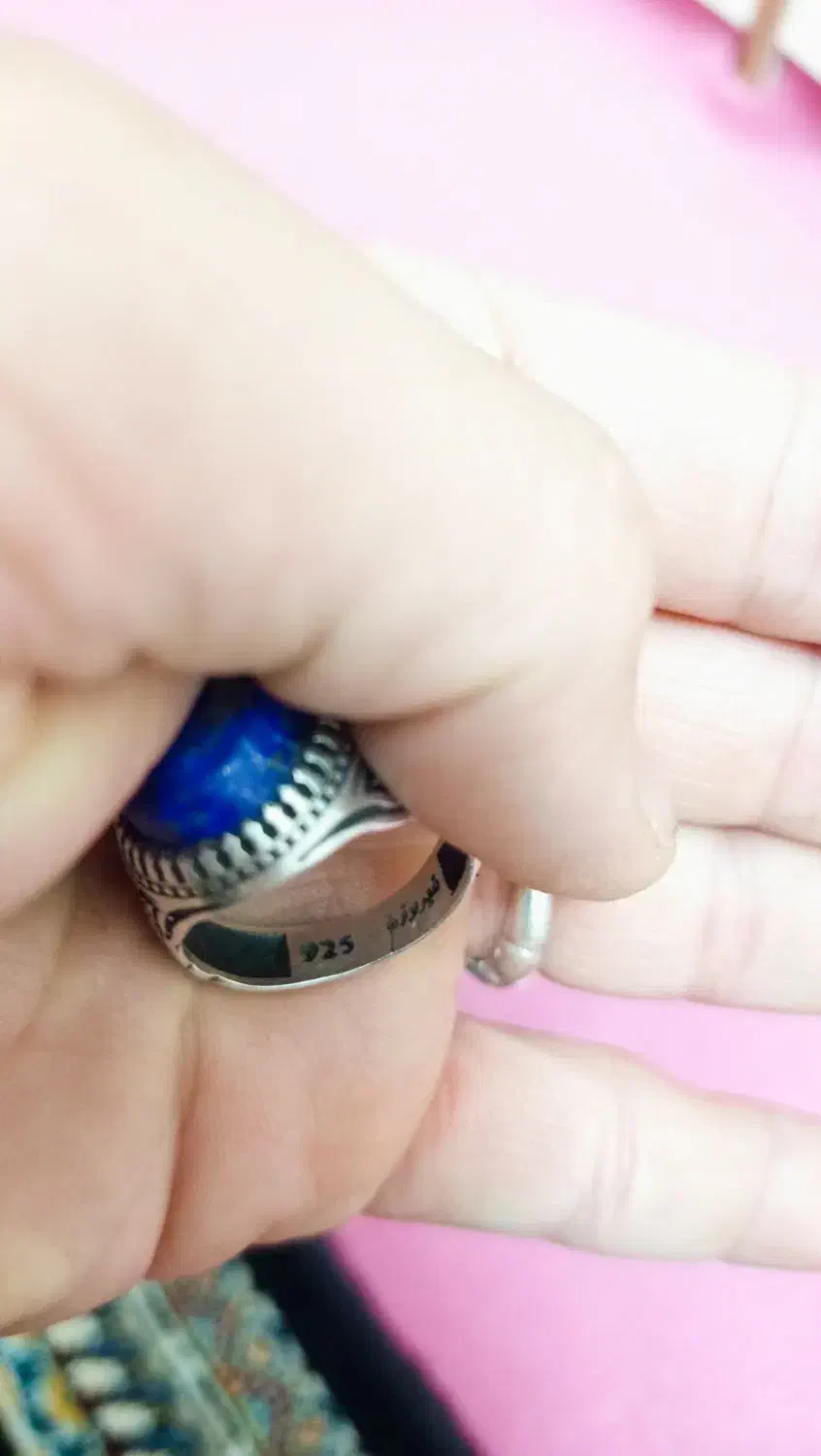 یه عدد انگشتر نقره ۹۲۵عیار|جواهرات|سمنان, |دیوار