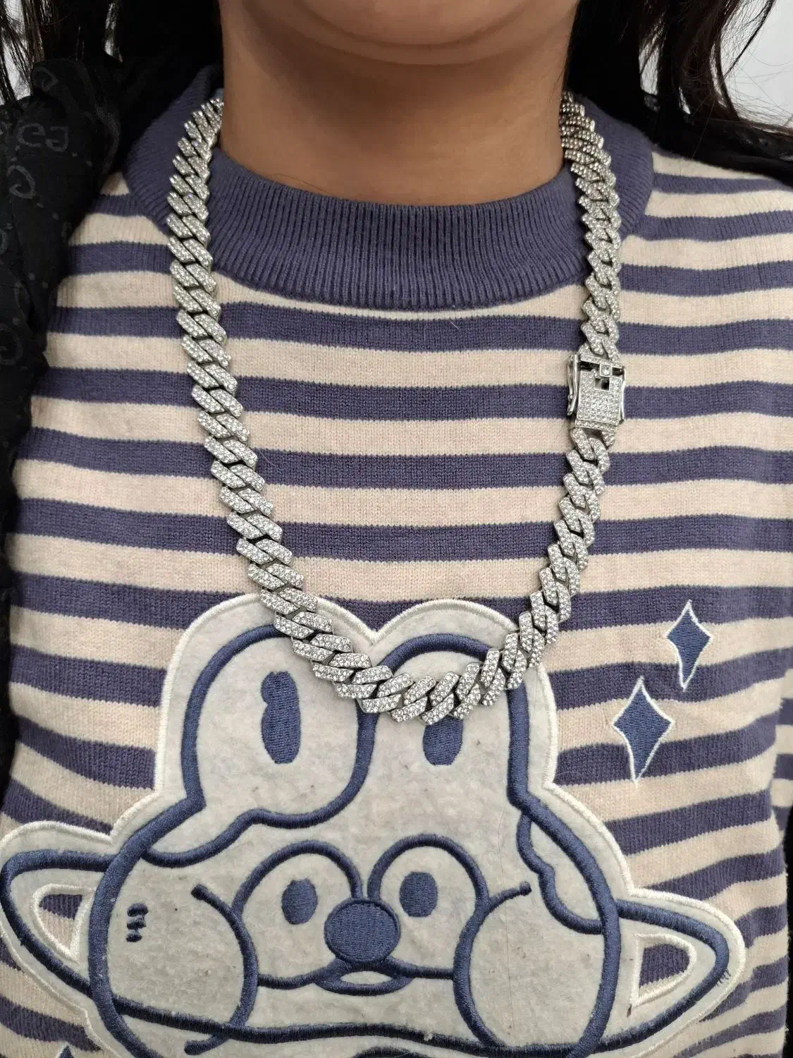 گردنبند استیل تمام نگین|بدلیجات|تهران, هفت حوض|دیوار