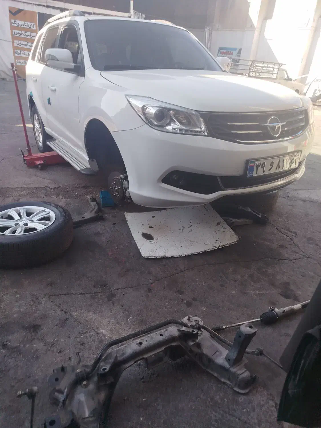 تعمیرات جلوبندی و جعبه فرمان برقی هایما|خدمات پیشه و مهارت|شیراز, بالا کفت|دیوار