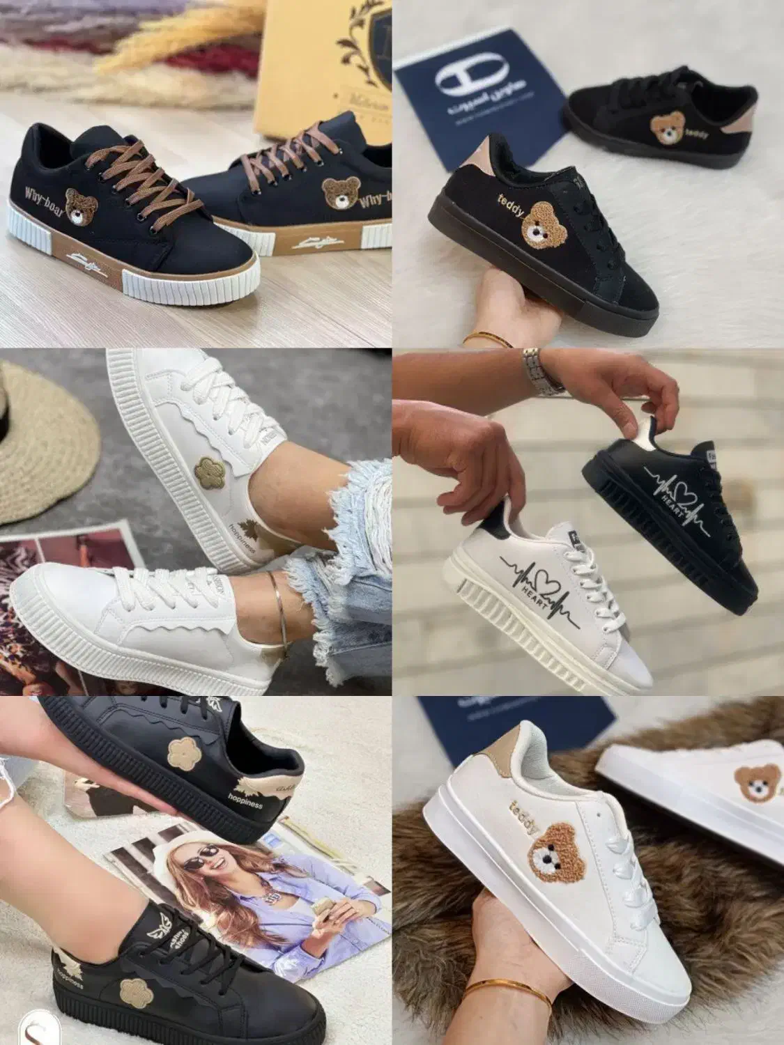 انواع نیم بوت و کفش اسپورت و ونس|کیف، کفش، کمربند|آبدانان, |دیوار