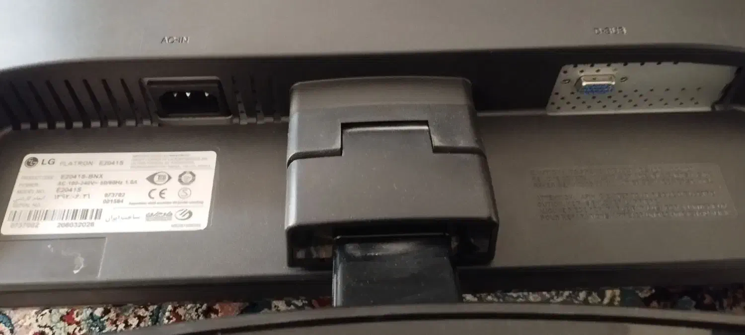 مانیتور ال جی ۱۸.۵ اینچ LED|قطعات و لوازم جانبی رایانه|کرج, پیشاهنگی|دیوار