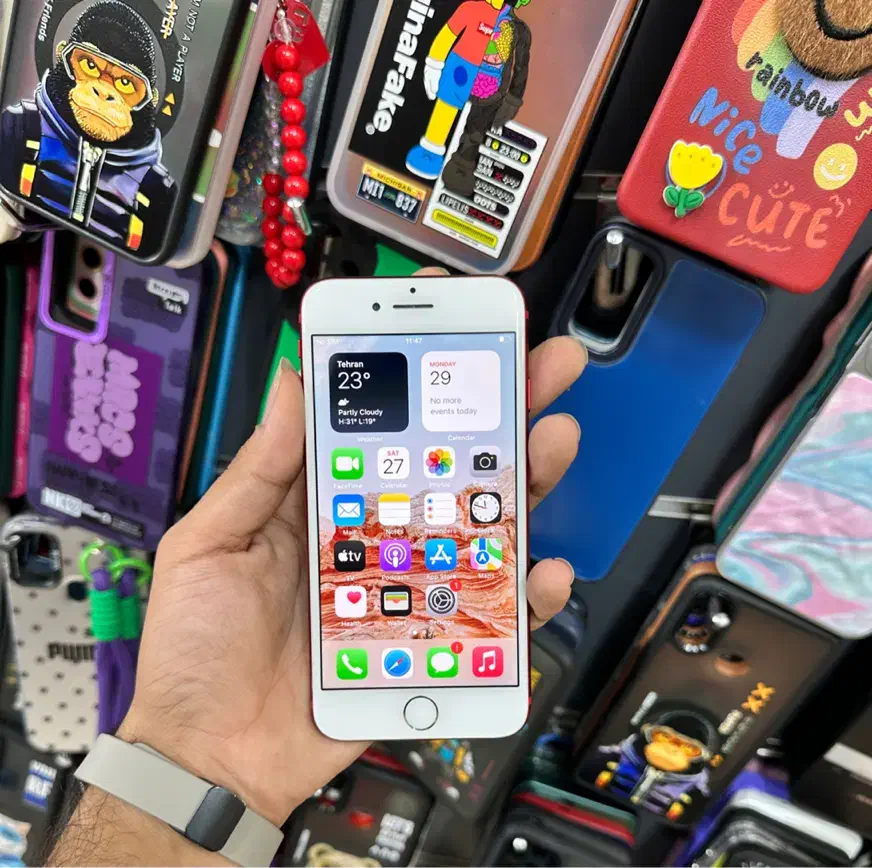 iphone 7 128 red|موبایل|بندرعباس, |دیوار
