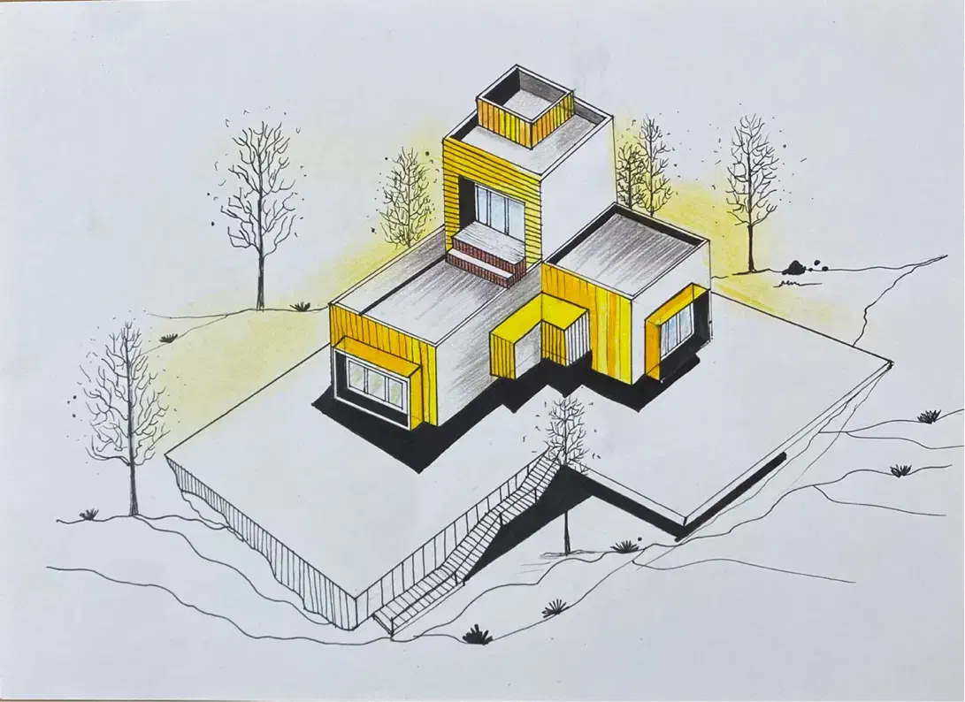 انجام اسکیس و پرسپکتیو شیتبندی حرفه ای|خدمات آموزشی|مشهد, آزادشهر|دیوار