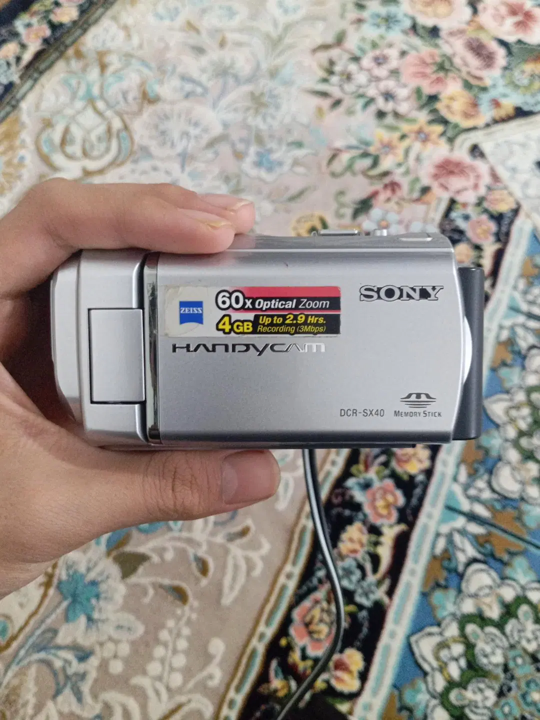 دوربین فیلمبرداری Sony Handycam DCR-SX40|دوربین عکاسی و فیلمبرداری|قم, تعویض پلاک|دیوار