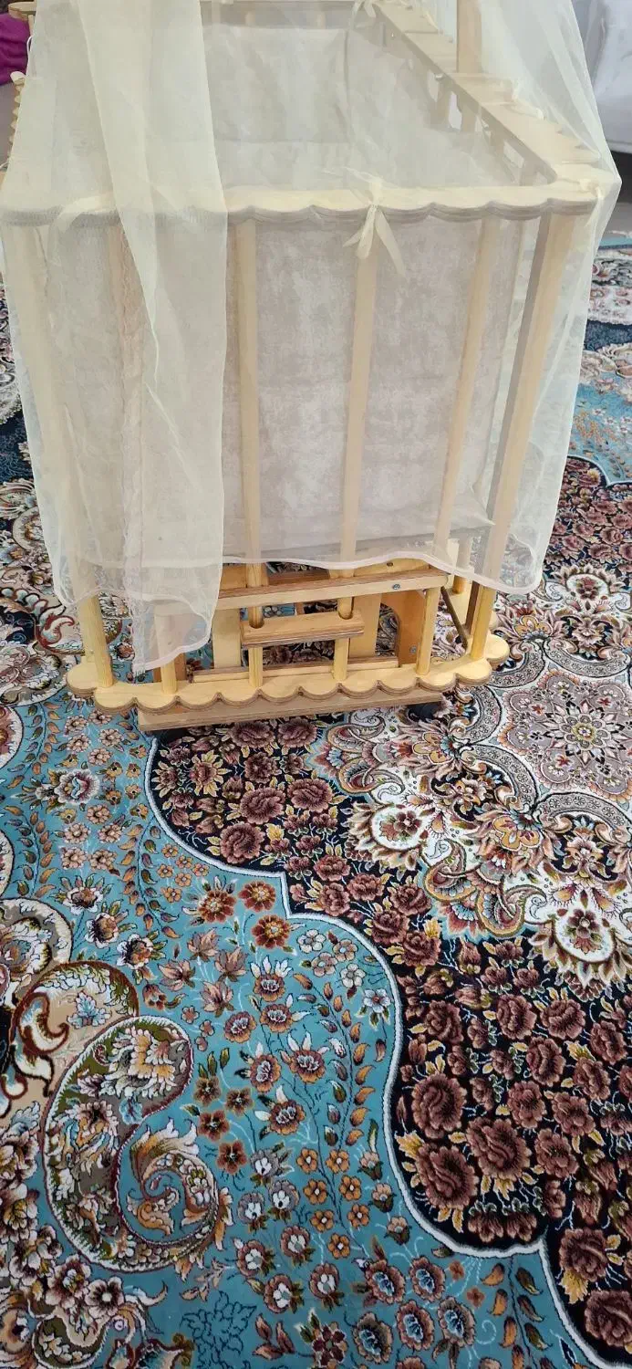 تخت و گهواره کنار مادر 5/500|تخت و صندلی بچه|دزفول, |دیوار