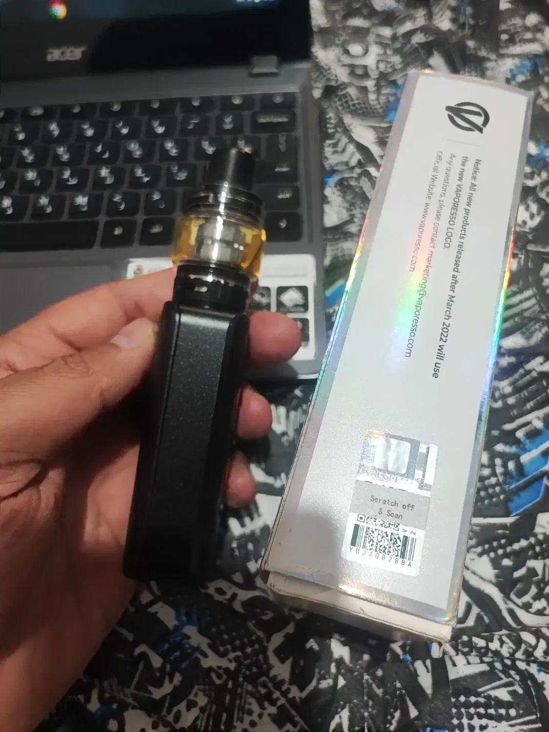 ویپ gen 200 ویپرسو باطری با یک هفته نگهداری|زیورآلات و اکسسوری|قرچک, باقرآباد|دیوار