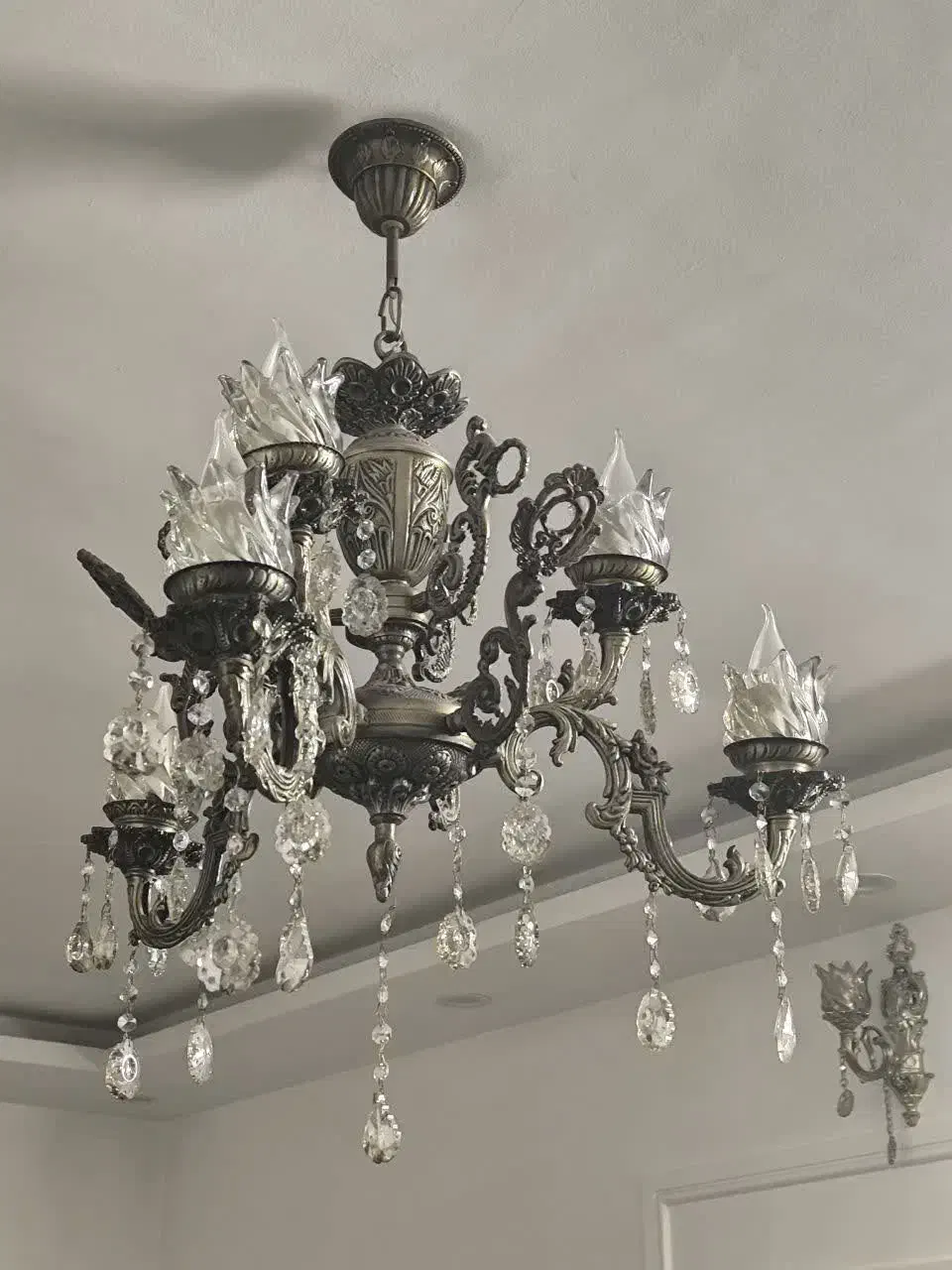 لوستر|لوستر و چراغ آویز|مشهد, گلبرگ شمالی|دیوار