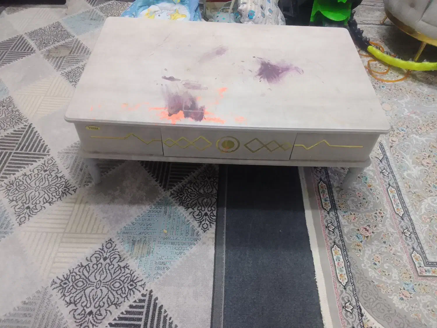 میزجلومبلی اینه|مبلمان خانگی و میز عسلی|قم, زند آباد|دیوار