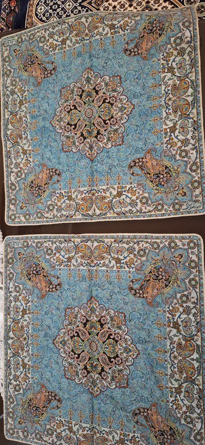 رومیزی ترمه|پرده، رانر، رومیزی|اردبیل, |دیوار