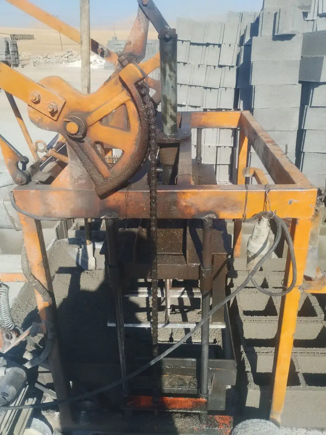 دستگاه بلوک زنی دیواری|ماشینآلات صنعتی|ایذه, |دیوار