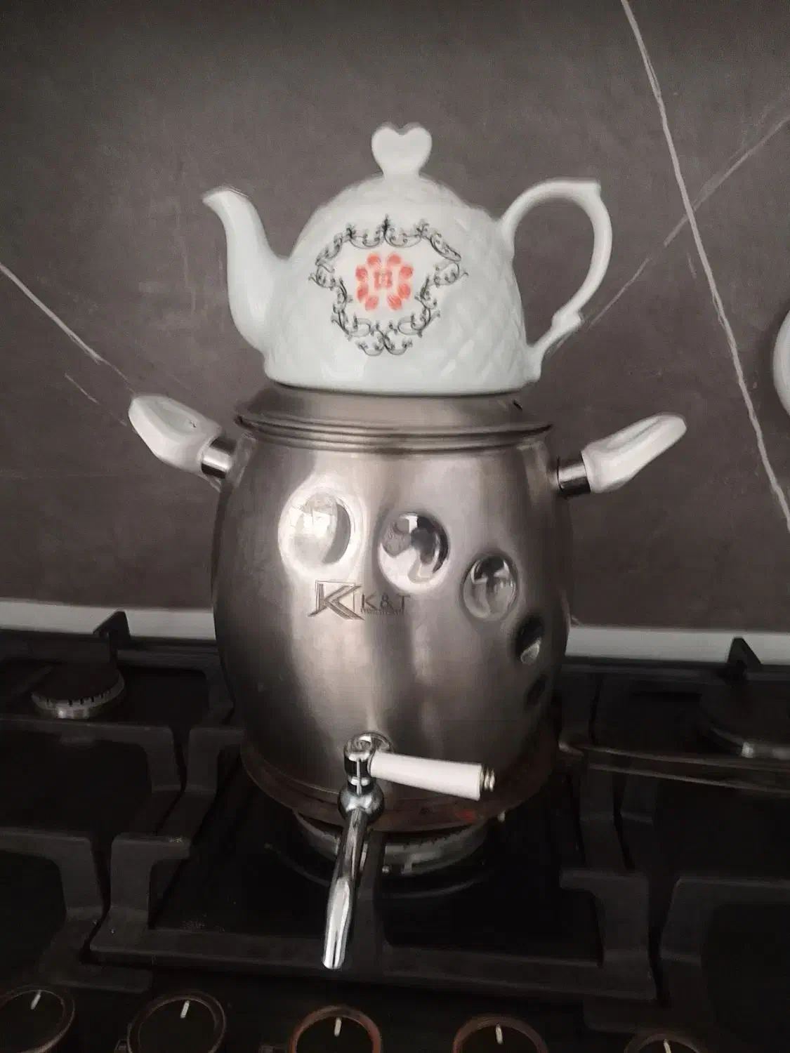 کتری سماور باقوری 1600نونو|قوری، کتری، قهوه‌ساز دستی|فردوسیه, |دیوار