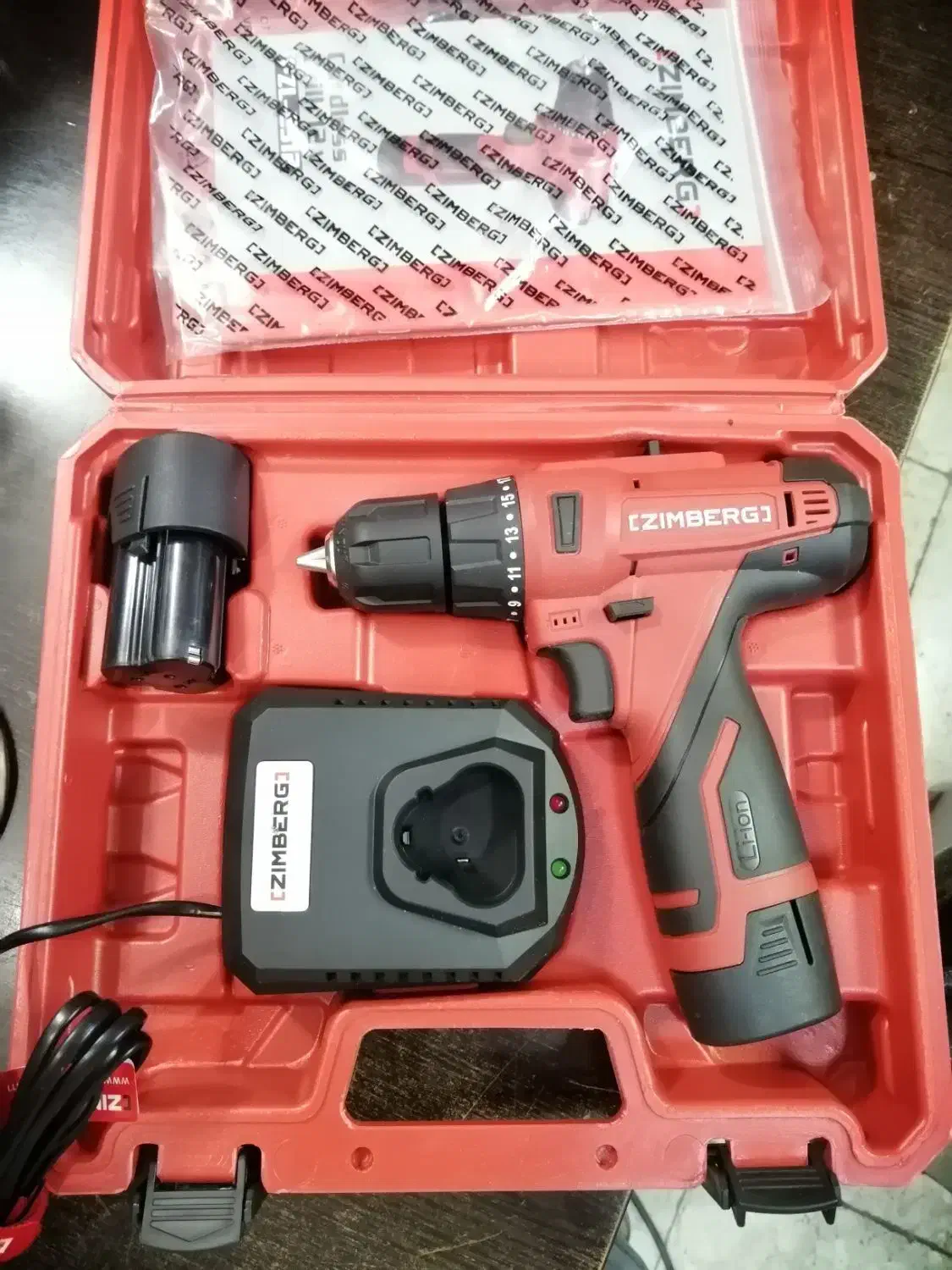 دریل شارژی زیمبرگ مدل 2312 با ضمانت|ابزارآلات|اصفهان, کشاورزی|دیوار