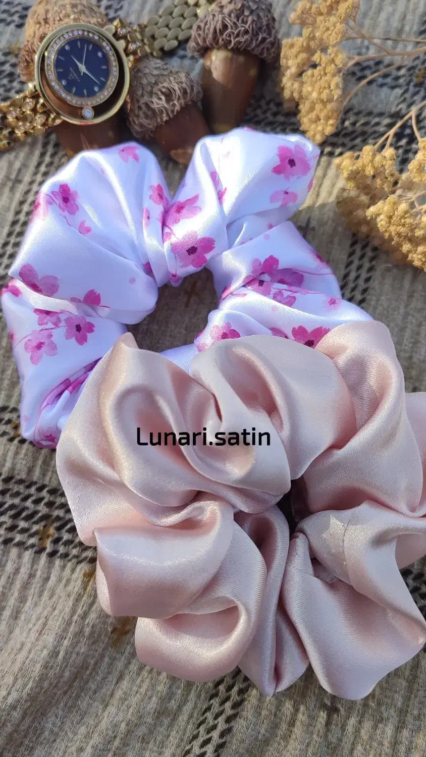 اسکرانچی و کلاه و برگ بالش ساتن|آرایشی، بهداشتی، درمانی|مریوان, |دیوار