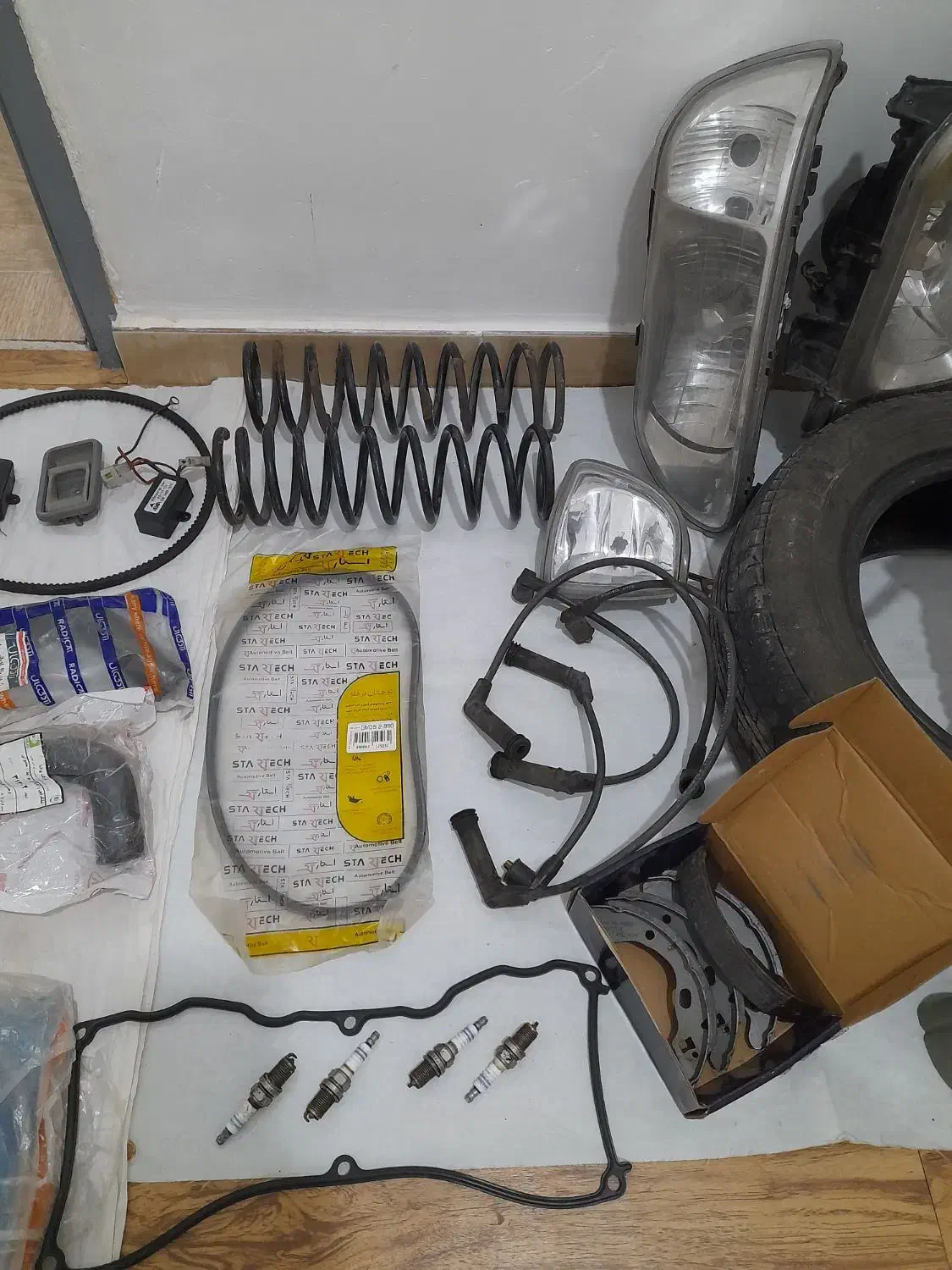 وسایل پراید، نو و دست دو(فروش بصورت یکجا)|قطعات یدکی و لوازم جانبی|رشت, کوی مهر|دیوار