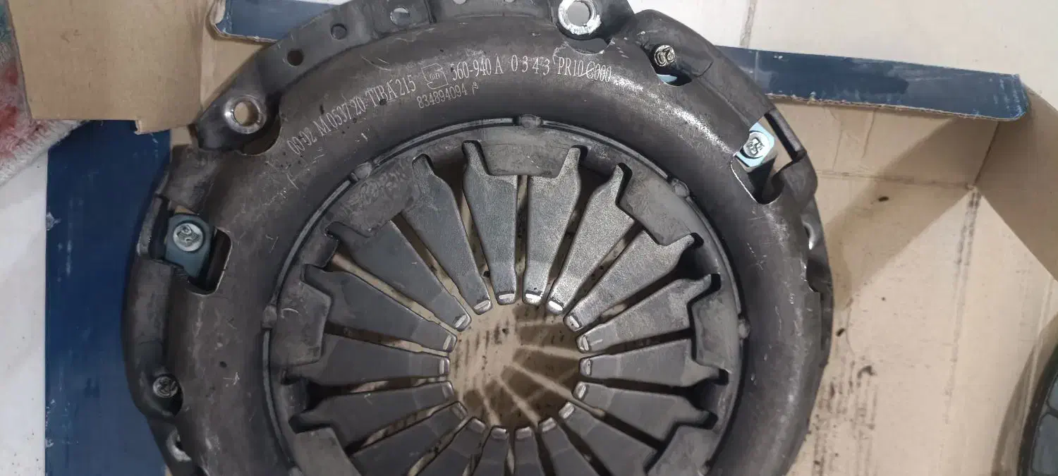 صفحه کلاچ کوییک شرکتی کاملا در حد نو 215|قطعات یدکی و لوازم جانبی|پرند, فاز ۶|دیوار