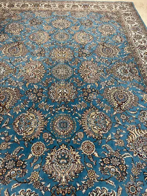 دو عدد فرش ۱۲ متری ۷۰۰ شانه نگین مشهد درجه یک یک|فرش|دزفول, |دیوار