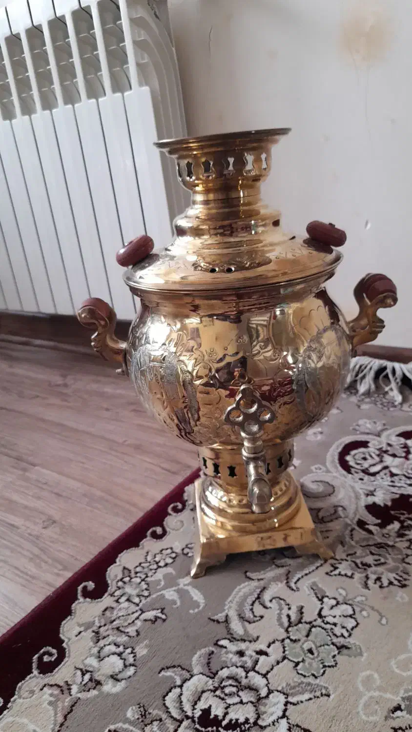 سماور زغالی ۶لیتری|سماور، چای‌ساز، قهوه‌ساز|رباط‌کریم, مسکن مهر آبشناسان|دیوار