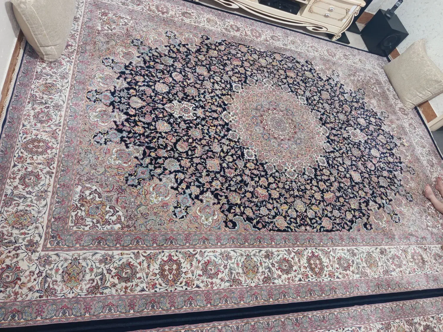 فرش 9متری 1200شانه|فرش|قرچک, شهرک طلائیه|دیوار