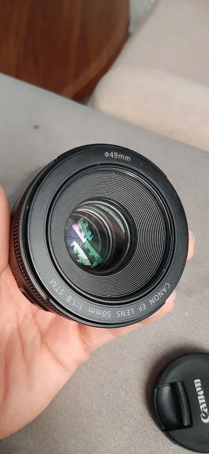 لنز ۵۰ کنون|دوربین عکاسی و فیلم‌برداری|رشت, حافظ آباد|دیوار