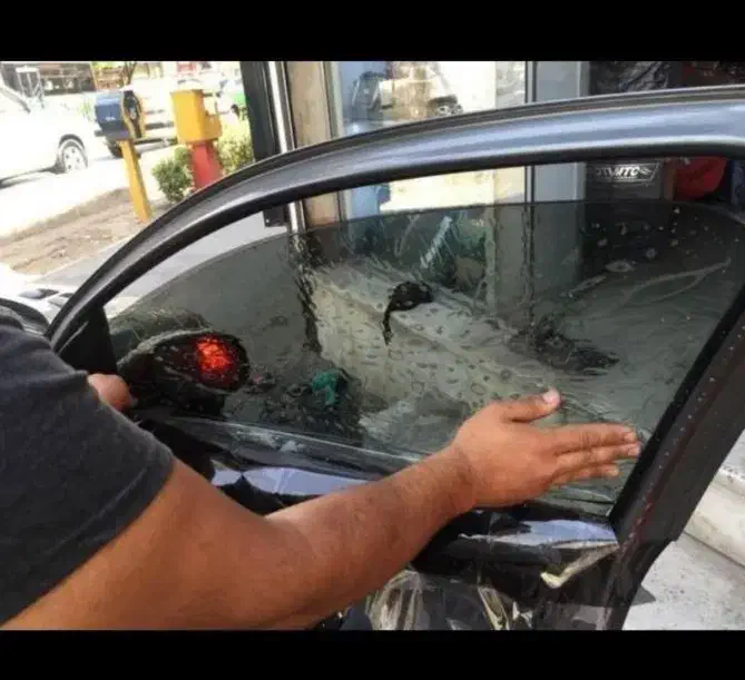 نصب شیشه دودی آمریکایی|خدمات موتور و ماشین|بندر ماهشهر, |دیوار