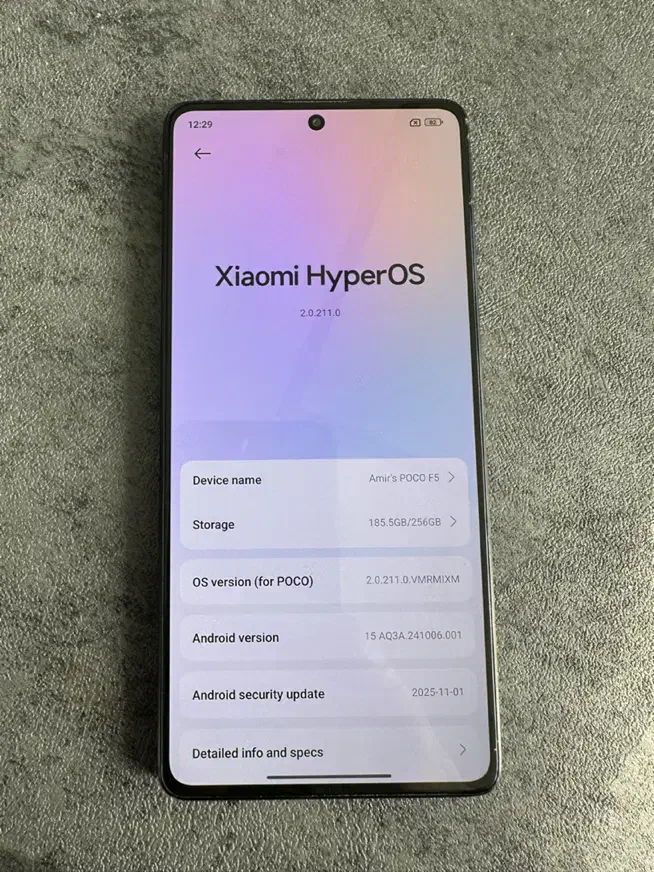 Poco F5 256/12|موبایل|تهران, شکوفه|دیوار