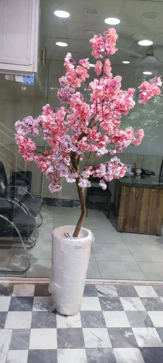 درخت شکوفه مصنوعی|گل مصنوعی|قم, باجک یک|دیوار