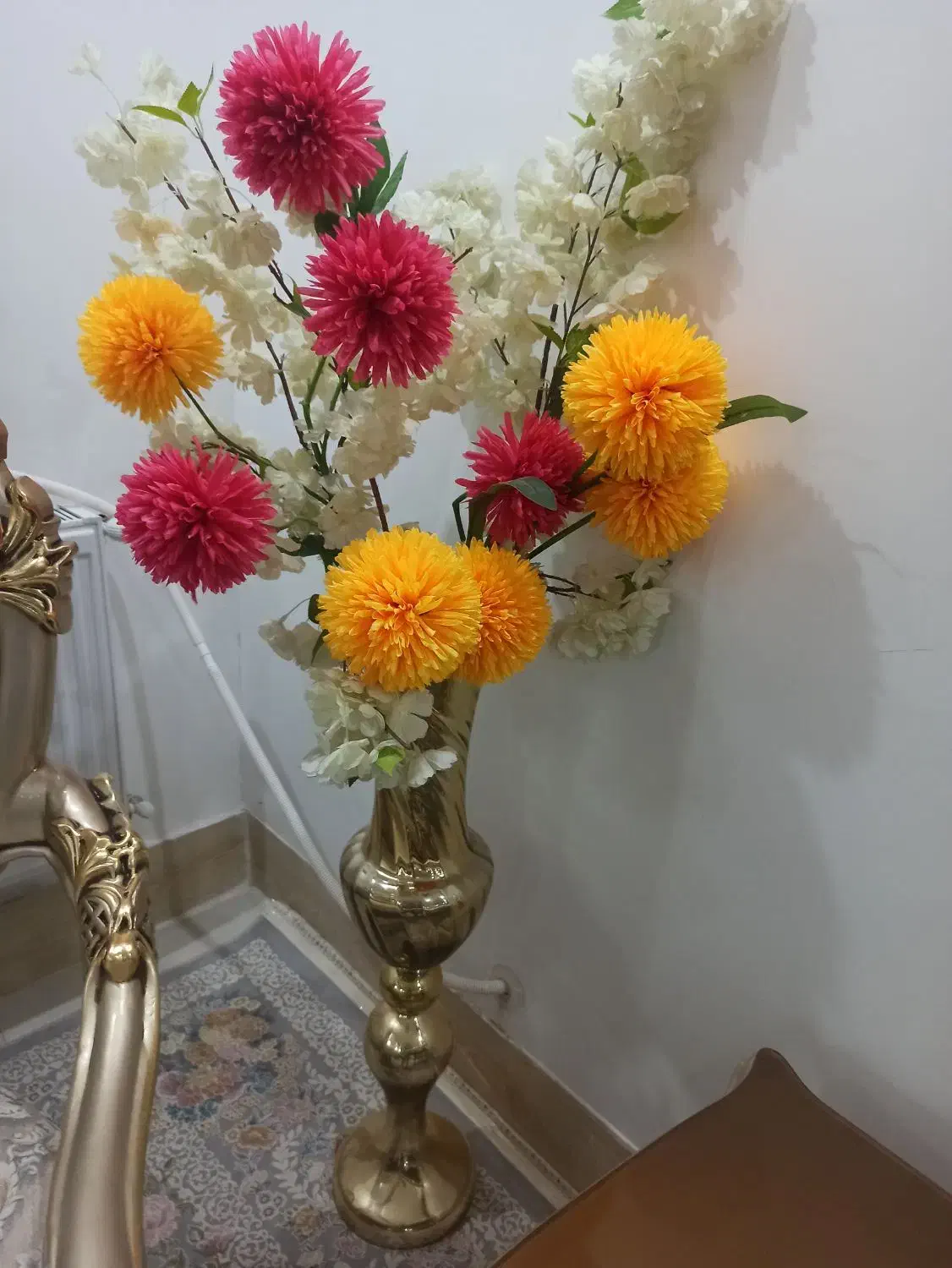 گل و گلدان|گل مصنوعی|ساوه, |دیوار