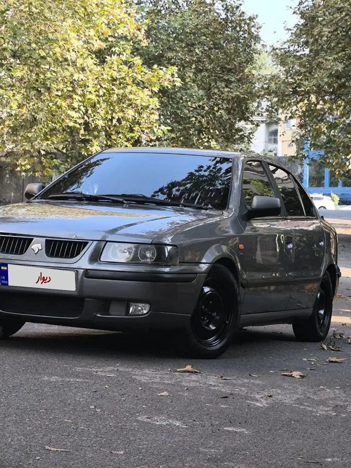 سمند lx مدل ۸۷|خودرو سواری و وانت|لاهیجان, شیشه گران|دیوار