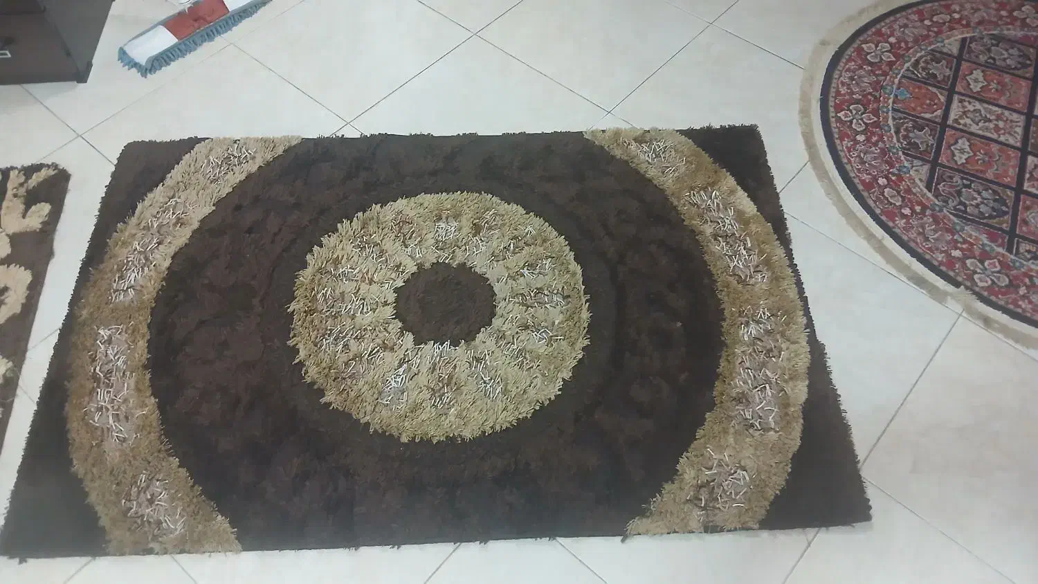 گلیم فرش شگی یک دربک و نیم و پادری درحدنو|گلیم، جاجیم، گبه|اصفهان, الهیه|دیوار