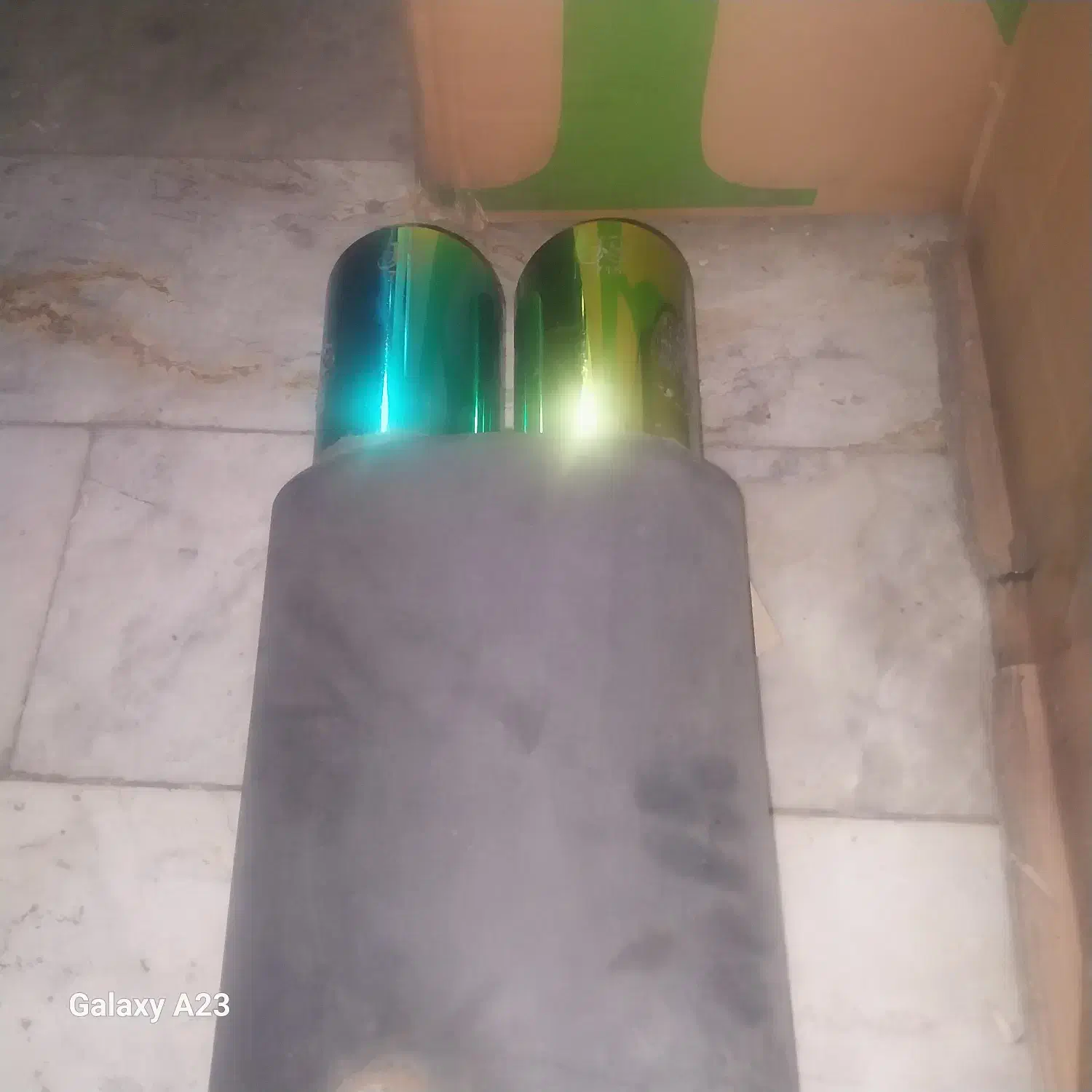 منبع اگزوز 715 دو لول سایلنسر دار|قطعات یدکی و لوازم جانبی|تهران, خاک سفید|دیوار