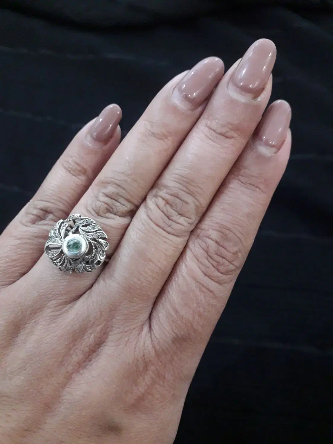 انگشتر الماس و انگشتر فیروزه نبشابور|جواهرات|سورک, |دیوار