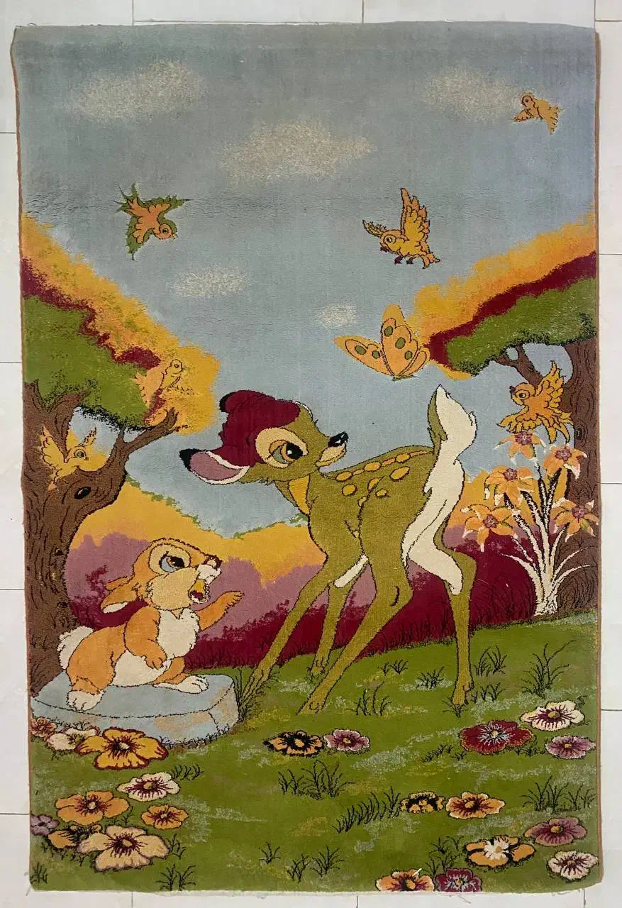 فروش فرش اتاق کودک|فرش|گلپایگان, |دیوار