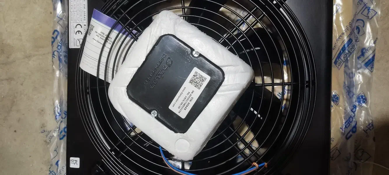 فروش فن آکبند و پلم|پنکه و تصفیهکنندهٔ هوا|جهرم, |دیوار