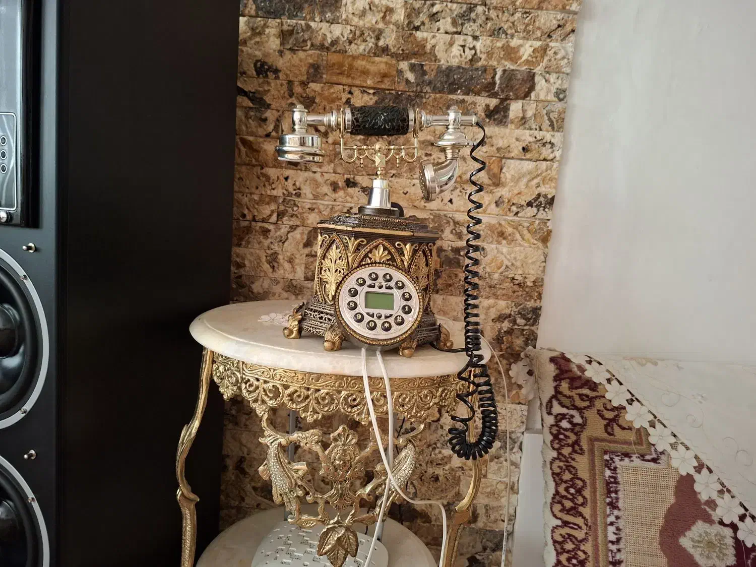 گوشی تلفن سلطنتی سالم|تلفن رومیزی|ماهدشت, |دیوار