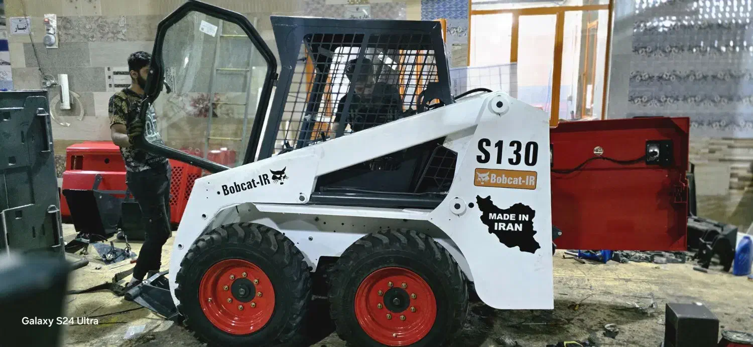 فروش اقساطی مینی لودر بابکت S130 و جلوبند بیل|خودرو سنگین|تهران, آبشار|دیوار