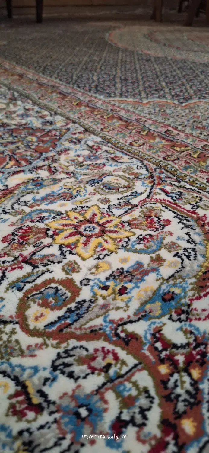 یک عدد قالی در حد نو|فرش|کهنوج, |دیوار