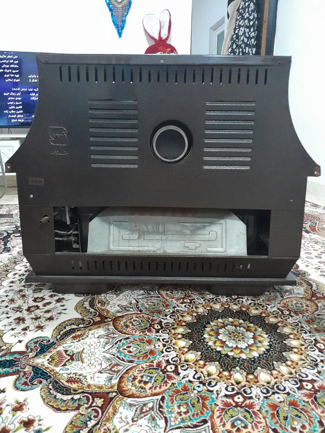 بخاری بدون خط و خش درحد نو|بخاری، هیتر، شومینه|خمام, |دیوار