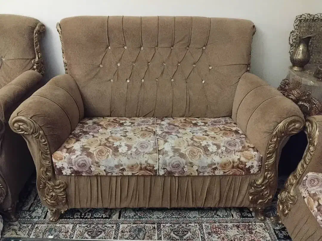 مبلمان هفت نفره توافقی|مبلمان خانگی و میز عسلی|پاکدشت, شهرک امام رضا|دیوار