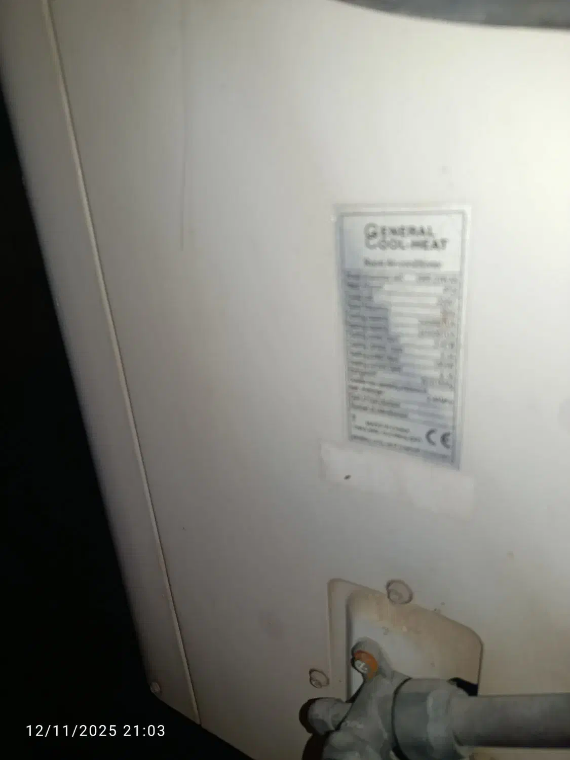 اسپیلت 24000 جنرال گلد سالم در حد|کولر گازی و فنکوئل|گرگان, |دیوار