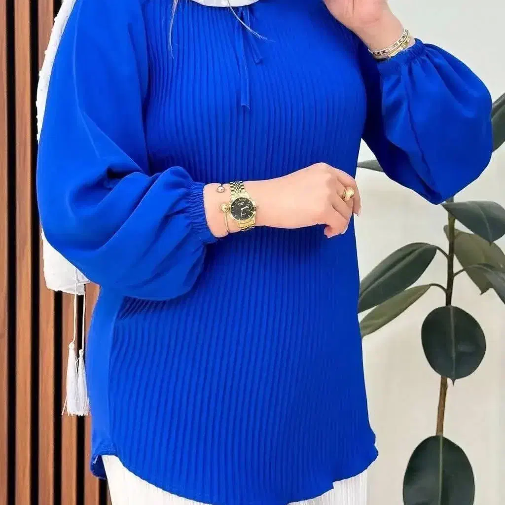 شومیز پلیسه کرپ حریر و شومیز مراکشی|لباس|برازجان, |دیوار