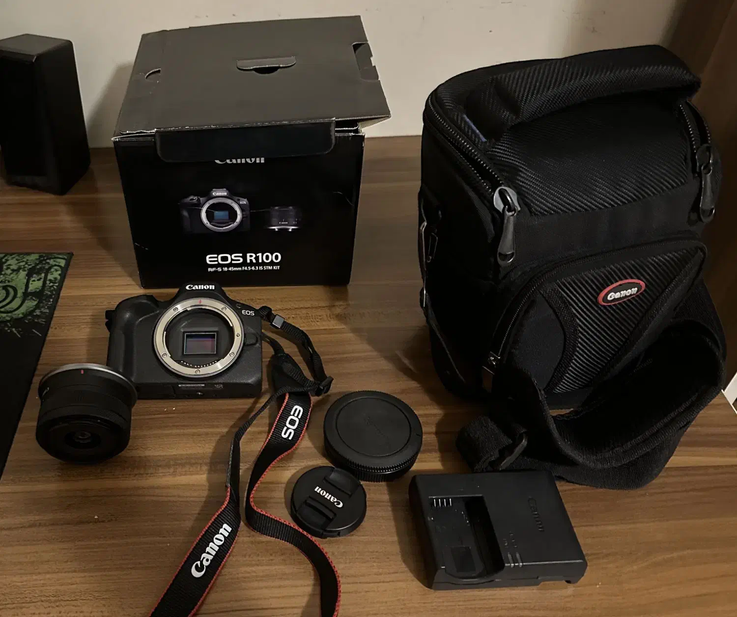 دوربین کنون (لنز EOS R100 (18-45|دوربین عکاسی و فیلم‌برداری|تهران, جنت‌آباد جنوبی|دیوار