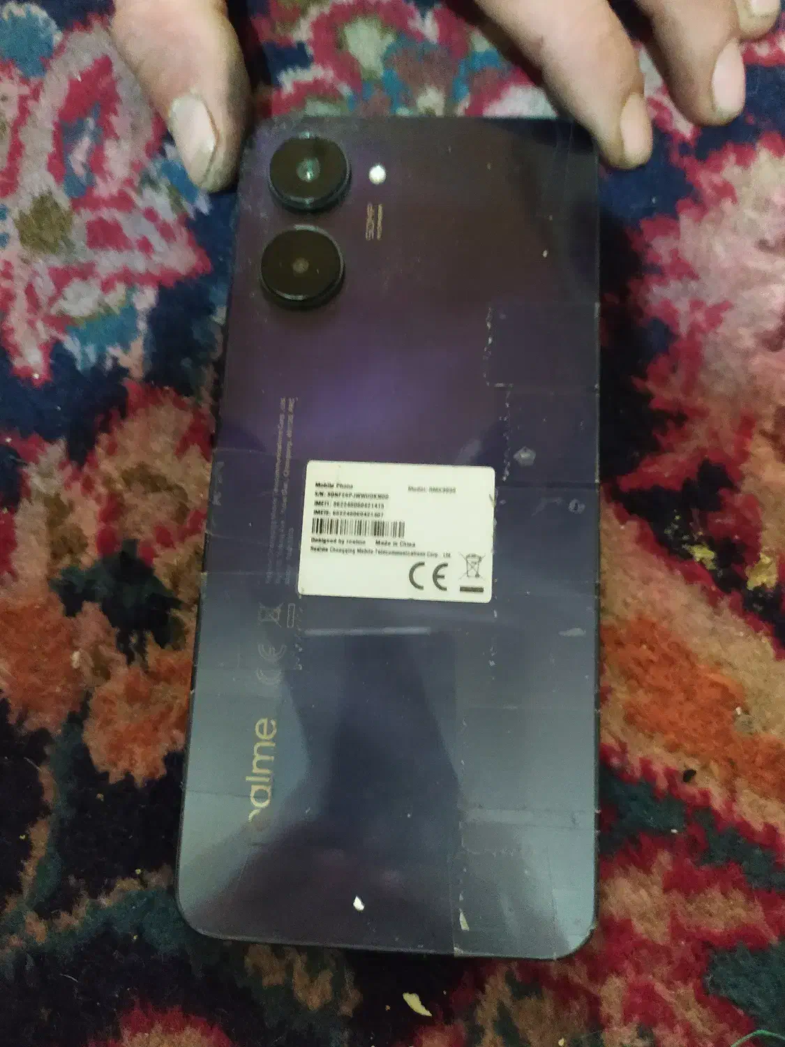 گوشی درحدنورلمی 10|موبایل|پاکدشت, پاکدشت (مامازند)|دیوار